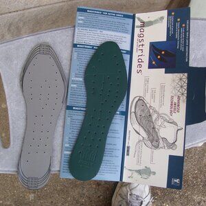 Nikken Magstrides For Active Shoes Magnetic Insoles 2004 SMALL NOS